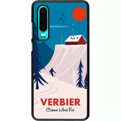 Coque Huawei P30 - Verbier Cabane Mont-Fort