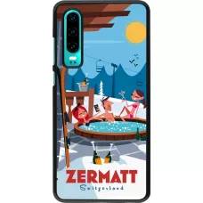 Coque Huawei P30 - Zermatt Mountain Jacuzzi
