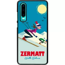 Coque Huawei P30 - Zermatt Ski Downhill