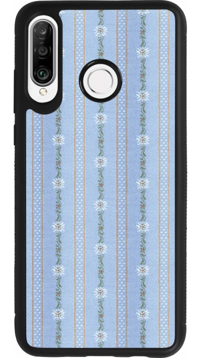 Coque Huawei P30 Lite - Silicone rigide noir Edelweiss