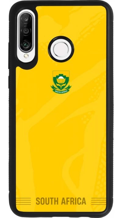 Huawei P30 Lite Case Hülle - Silikon schwarz Südafrika 2026 personalisierbares Fussballtrikot