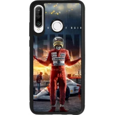 Coque Huawei P30 Lite - Silicone rigide noir Senna The King of Rain