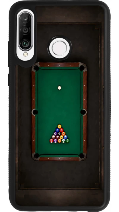 Huawei P30 Lite Case Hülle - Silikon schwarz Sports 2026 Billard
