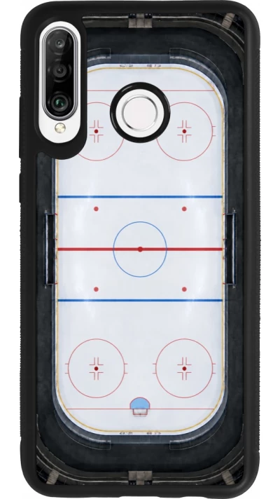 Huawei P30 Lite Case Hülle - Silikon schwarz Sports 2026 Hockey