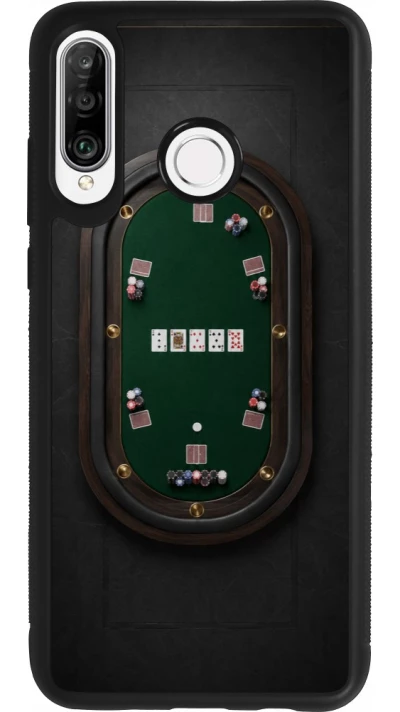 Huawei P30 Lite Case Hülle - Silikon schwarz Sports 2026 Poker