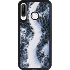 Huawei P30 Lite Case Hülle - Silikon schwarz Sports 2026 Ski