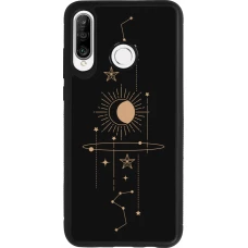 Coque Huawei P30 Lite - Silicone rigide noir Spring 23 astro
