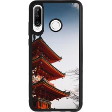 Coque Huawei P30 Lite - Silicone rigide noir Spring 23 Japan