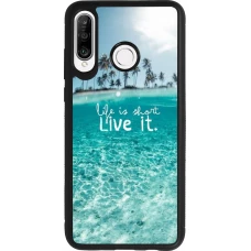 Huawei P30 Lite Case Hülle - Silikon schwarz Summer 18 24