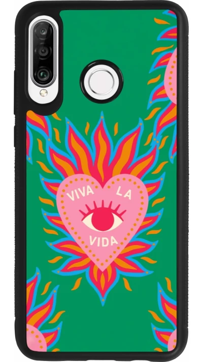 Huawei P30 Lite Case Hülle - Silikon schwarz Viva la vida 2026
