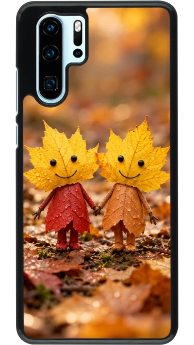 Coque Huawei P30 Pro - Autumn 26 Couple of leaves