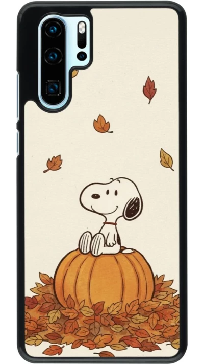 Coque Huawei P30 Pro - Autumn 26 Snoopy autumn