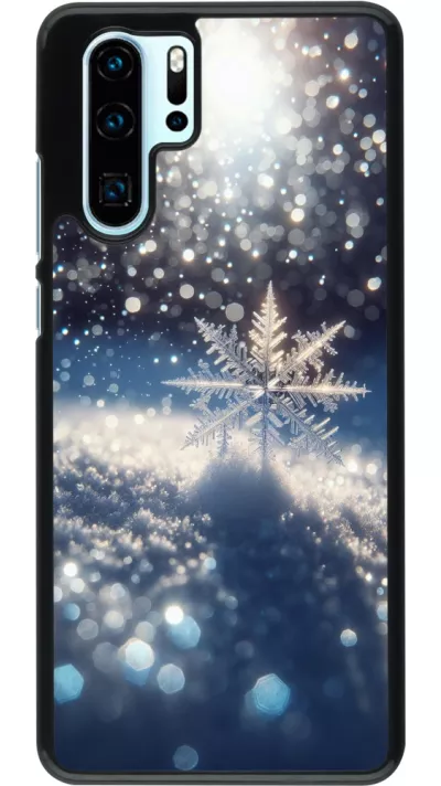Huawei P30 Pro Case Hülle - Schneeflocke Solar Glanz