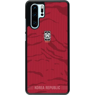 Huawei P30 Pro Case Hülle - Südkorea 2026 personalisierbares Fussballtrikot