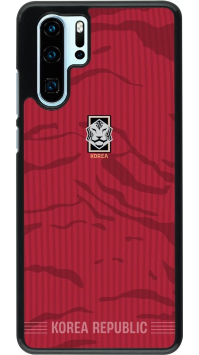 Huawei P30 Pro Case Hülle - Südkorea 2026 personalisierbares Fussballtrikot