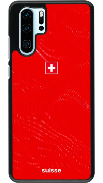 Huawei P30 Pro Case Hülle - Schweiz 2026 personalisierbares Fussballtrikot