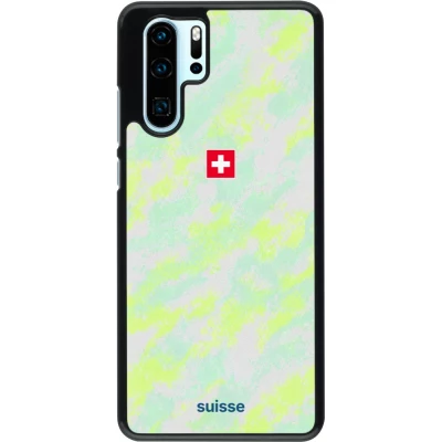Huawei P30 Pro Case Hülle - Schweiz Away 2026 personalisierbares Fussballtrikot