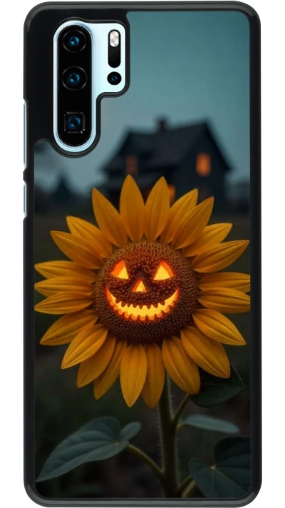 Coque Huawei P30 Pro - Halloween 2026 Evil Sunflower