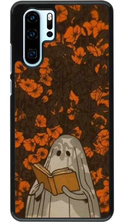 Coque Huawei P30 Pro - Halloween 2026 Ghost reading