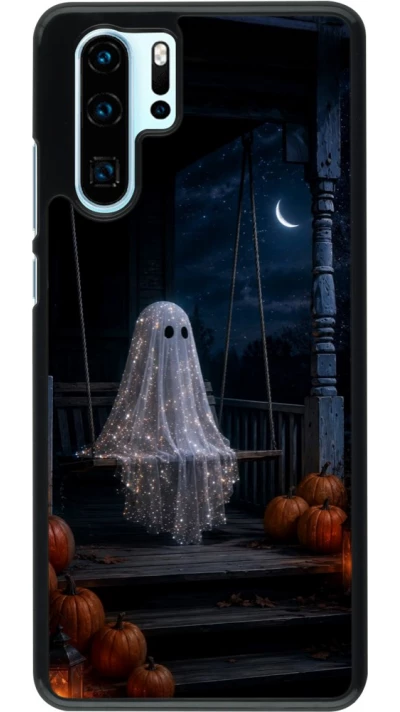 Coque Huawei P30 Pro - Halloween 2026 Ghost on a swing