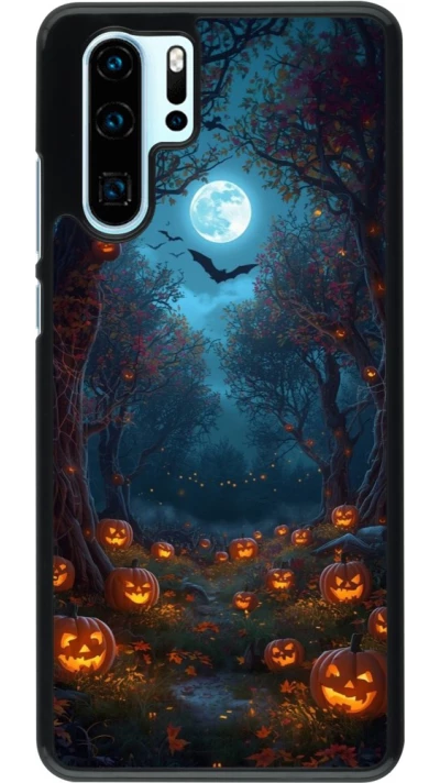 Coque Huawei P30 Pro - Halloween 2026 Road of Pumpkins