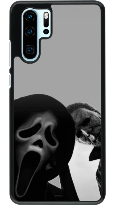 Coque Huawei P30 Pro - Halloween 2026 Scream and Michael Myers