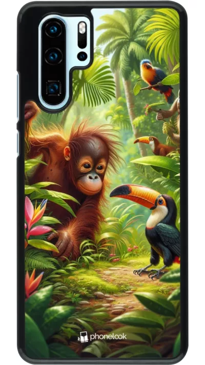 Huawei P30 Pro Case Hülle - Tropischer Dschungel Tayrona