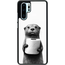 Huawei P30 Pro Case Hülle - Otter Toilettenpapier