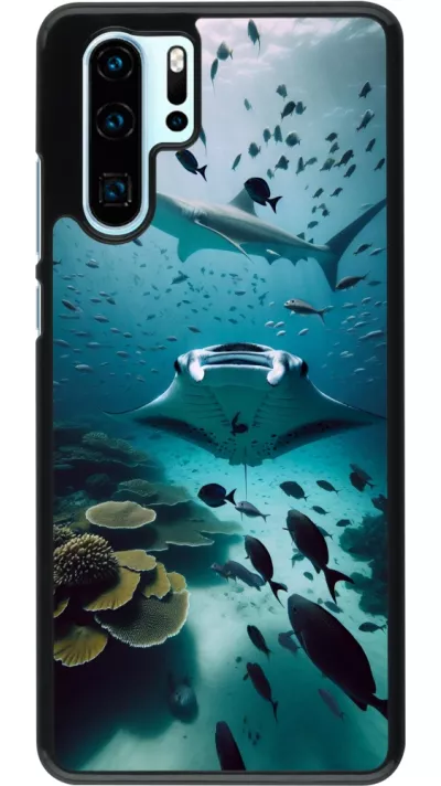 Coque Huawei P30 Pro - Manta Lagon Nettoyage