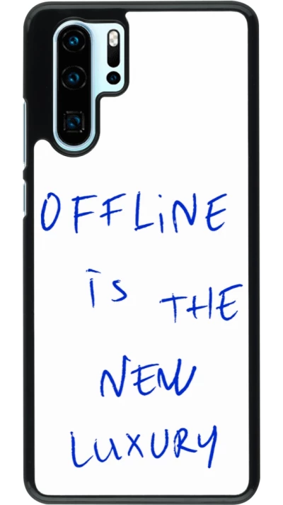 Huawei P30 Pro Case Hülle - Offline is the new luxury
