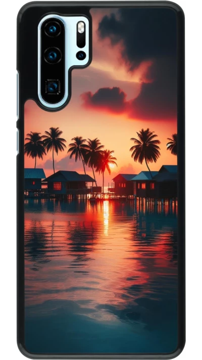 Huawei P30 Pro Case Hülle - Paradies Malediven