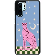 Huawei P30 Pro Case Hülle - Pink leopard with stars 2026