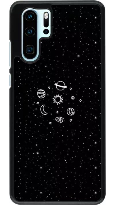 Hülle Huawei P30 Pro - Space Doodle