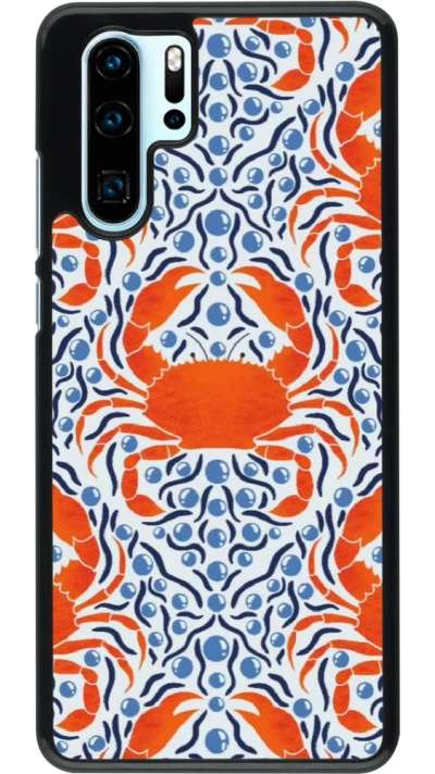 Coque Huawei P30 Pro - Crabs and pearls Summer 2026