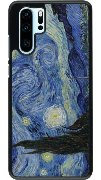 Coque Huawei P30 Pro - Tableau art - La Nuit étoilée - Van Gogh
