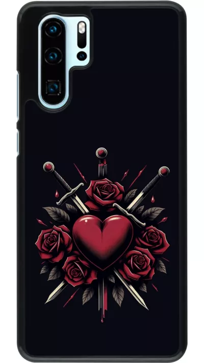 Coque Huawei P30 Pro - Valentine 2024 gothic love