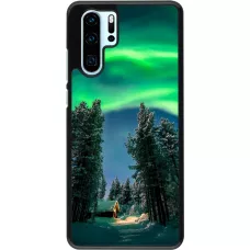 Huawei P30 Pro Case Hülle - Winter 22 Northern Lights