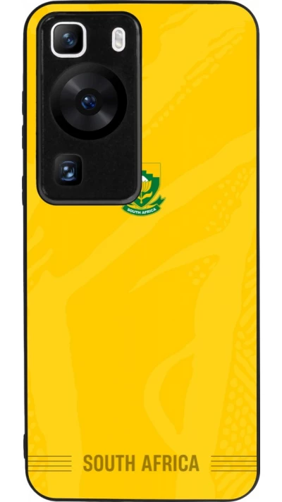 Huawei P60 Case Hülle - Silikon schwarz Südafrika 2026 personalisierbares Fussballtrikot