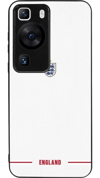 Coque Huawei P60 - Silicone rigide noir Maillot de football Angleterre 2026 personnalisable