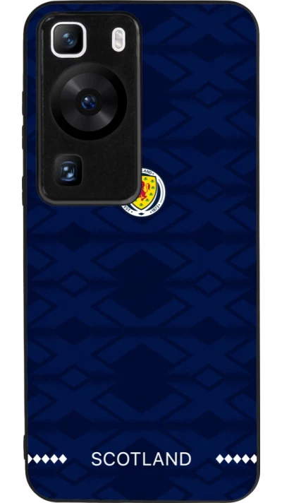 Huawei P60 Case Hülle - Silikon schwarz Schottland 2026 personalisierbares Fussballtrikot