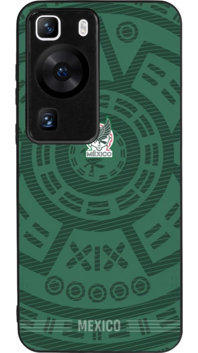 Huawei P60 Case Hülle - Silikon schwarz Mexiko 2026 personalisierbares Fussballtrikot