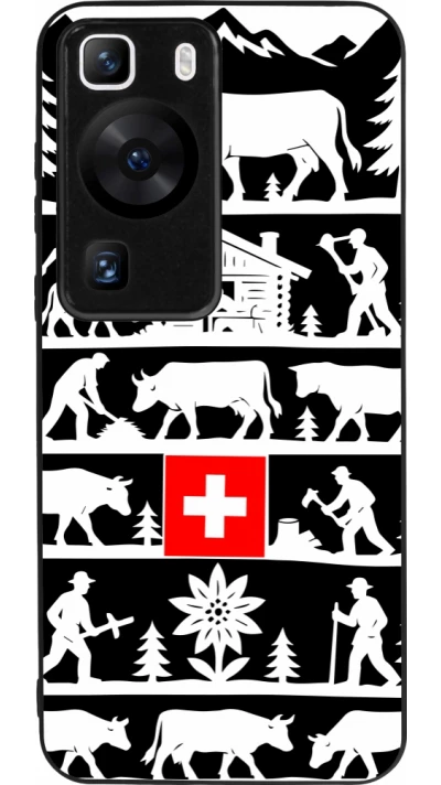 Huawei P60 Case Hülle - Silikon schwarz Poya Schweiz 1 schwarz