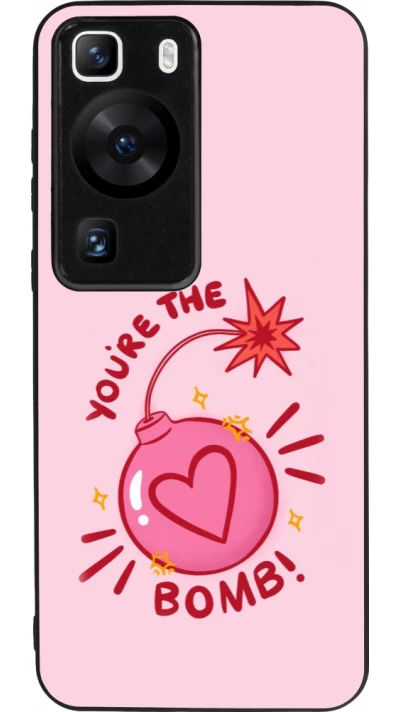 Huawei P60 Case Hülle - Silikon schwarz Saint Valentines Day 26 You are the bomb