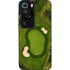 Coque Huawei P60 - Silicone rigide noir Sports 2026 Golf