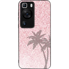 Coque Huawei P60 - Silicone rigide noir Summer 2021 01