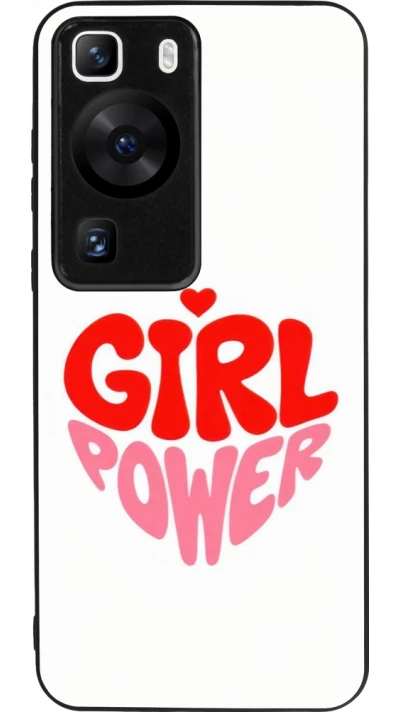 Huawei P60 Case Hülle - Silikon schwarz Womens day 2026 6