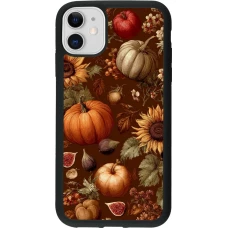 Coque iPhone 11 - Silicone rigide noir Autumn 26 Autumn still life