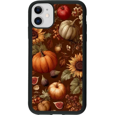 Coque iPhone 11 - Silicone rigide noir Autumn 26 Autumn still life