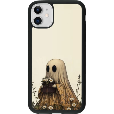 iPhone 11 Case Hülle - Silikon schwarz Halloween 2025 Ghost gardener