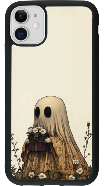 iPhone 11 Case Hülle - Silikon schwarz Halloween 2025 Ghost gardener